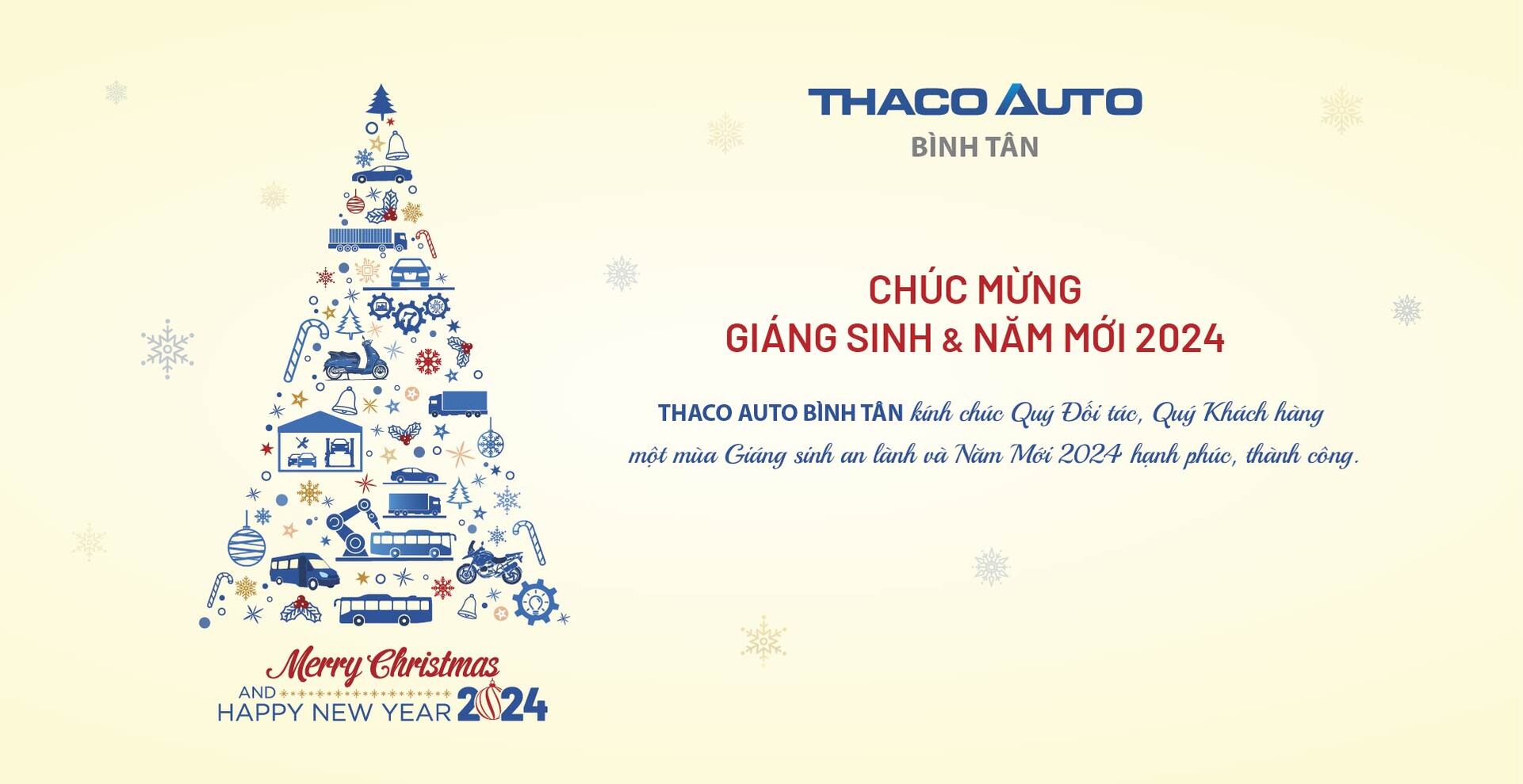 CHÚC MỪNG GIÁNG SINH, NĂM MỚI 2024