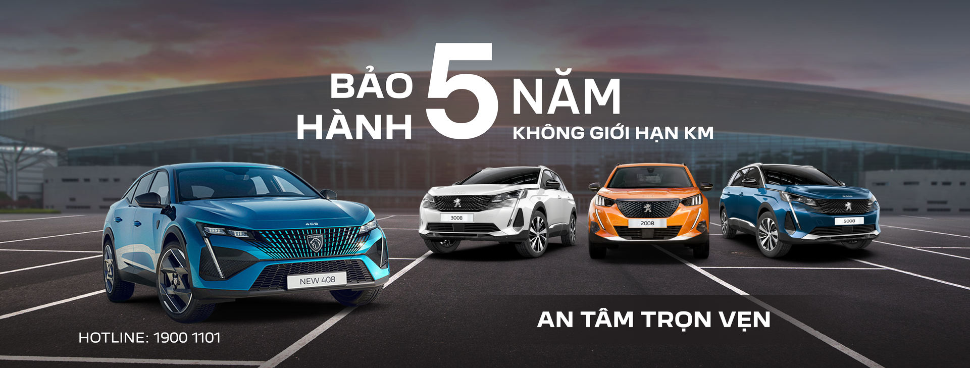 THACO AUTO ĐỒNG HÀNH CÙNG KHÁCH HÀNG SỞ HỮU XE DU LỊCH VỚI CHÍNH SÁCH BẢO HÀNH 5 NĂM