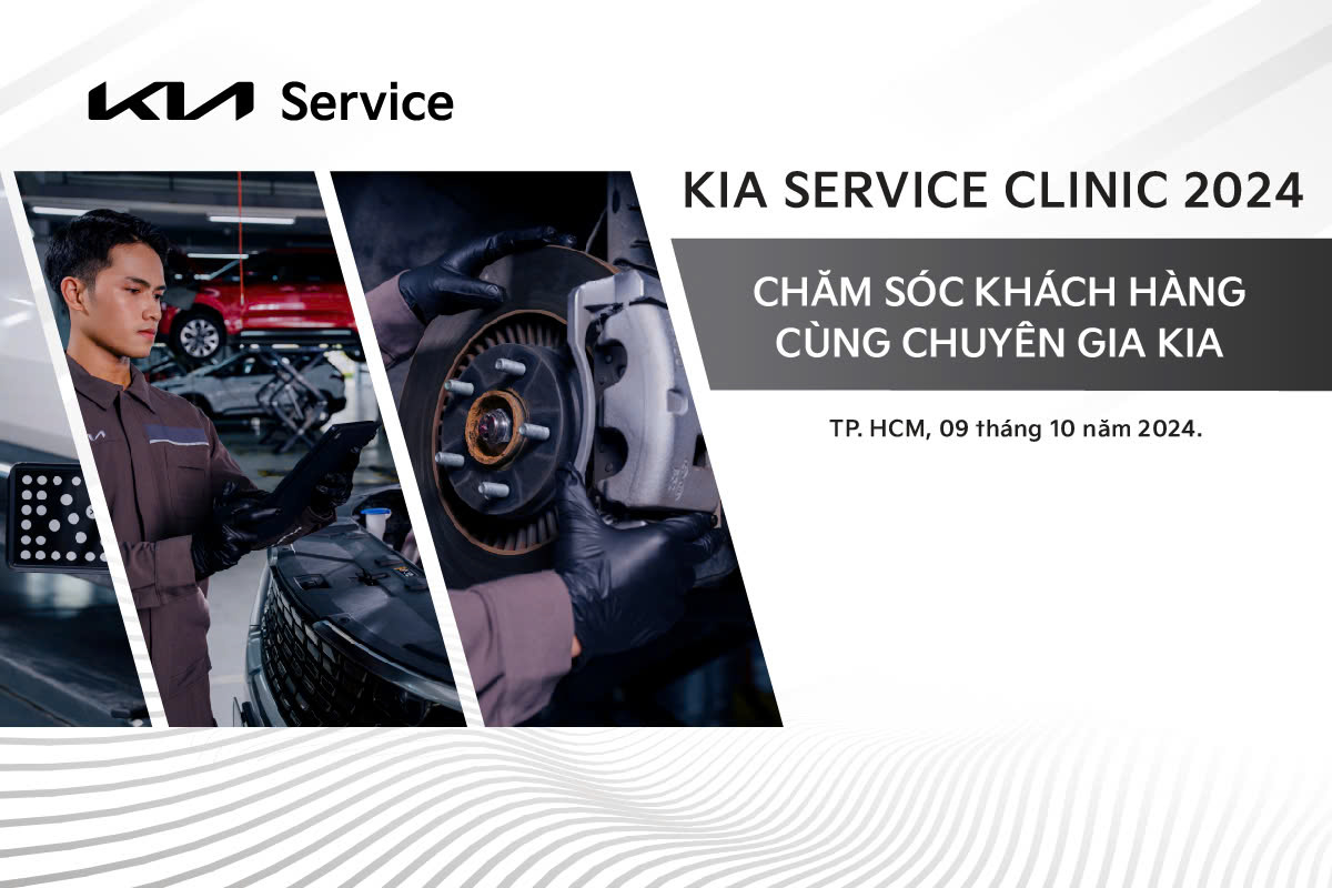 THACO AUTO Bình Tân tiếp tục đồng hành, gắn kết với khách hàng tại chương trình “Kia Service Clinic 2024”